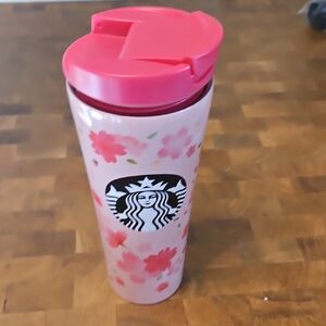 Starbucks Pink Floral Sakura Travel Tumbler 2019 LIMITED EDITION
